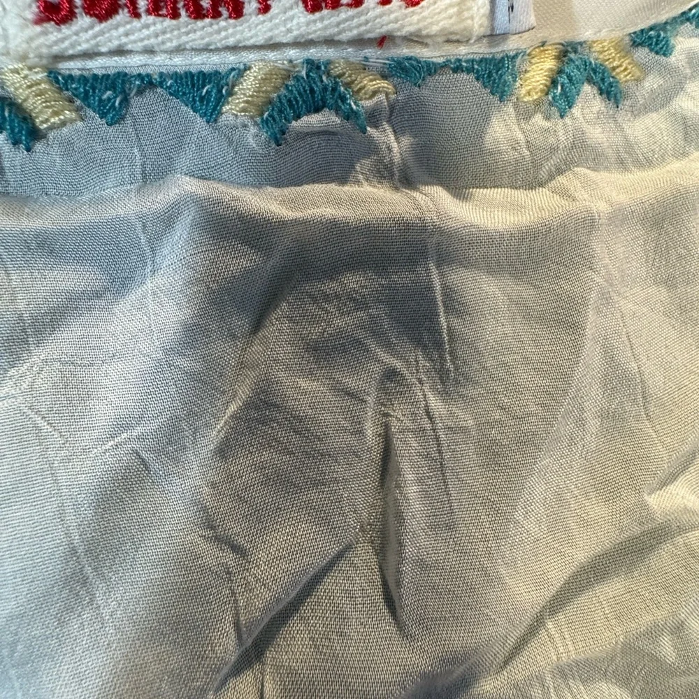 EUC - RARE Johnny Was oversized white embroidered poncho/tunic - Size Large - Picture 11 of 16